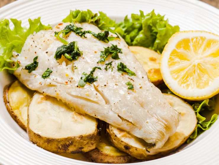 filetto di pesce con patate 