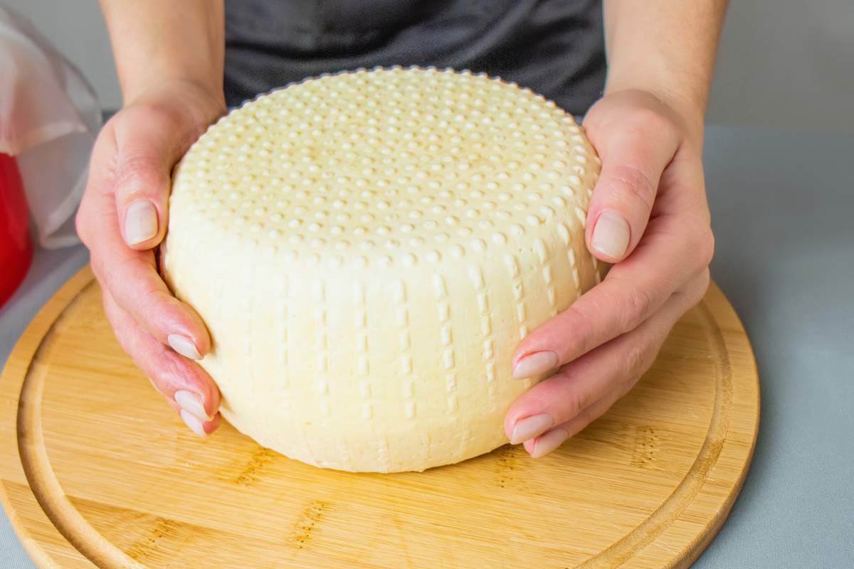 Formaggio sul tagliere