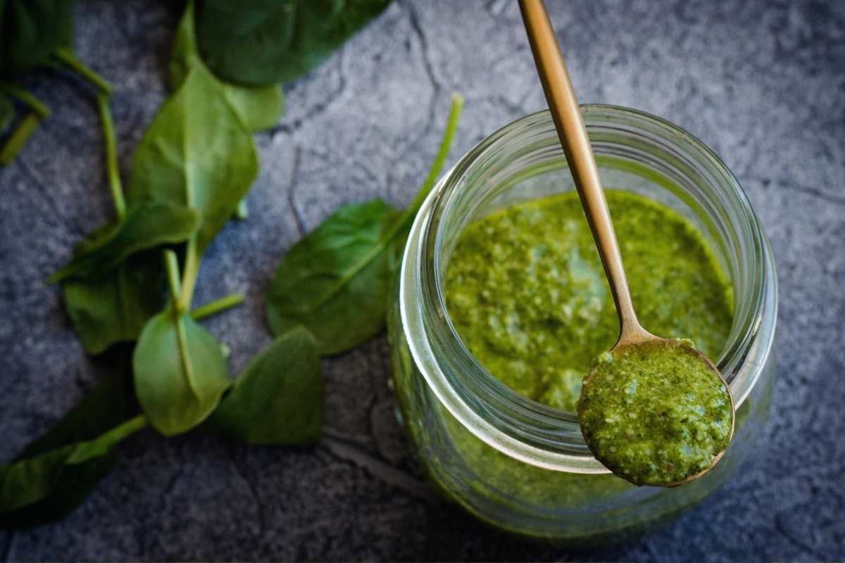 barattolo di pesto